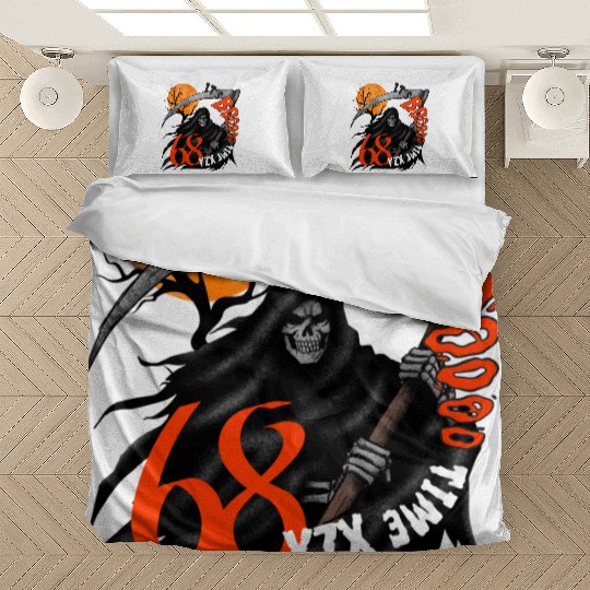 Grim reaper, creepy halloween Bedding Sets