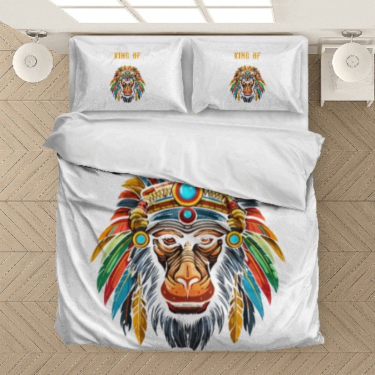 Baboon Monkey Lover Wildlife Animal Zookeeper Bedding Sets