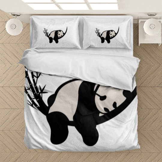 panda, graphic design, Bedding Sets