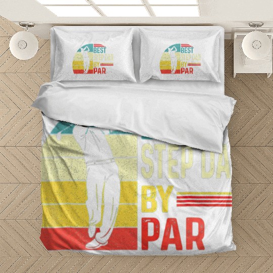 Best Step Dad By Par Daddy Father Day Bedding Sets