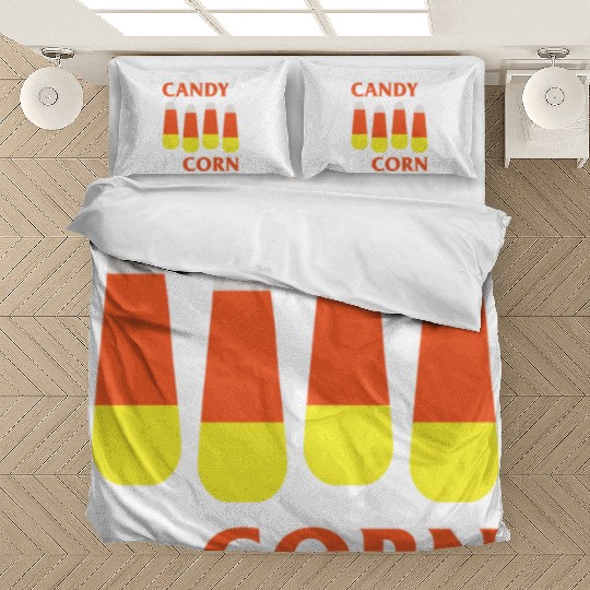 Candy Corn Punk Bedding Sets