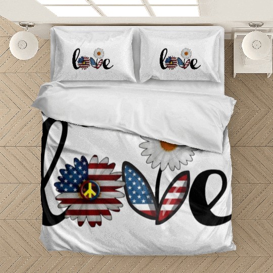 Love daisy solid Bedding Sets