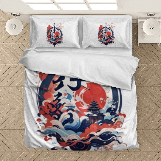Japanese art work Bedding Sets