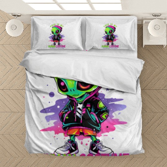 This is My Human Costume I'm Really An Alien Bedding Sets