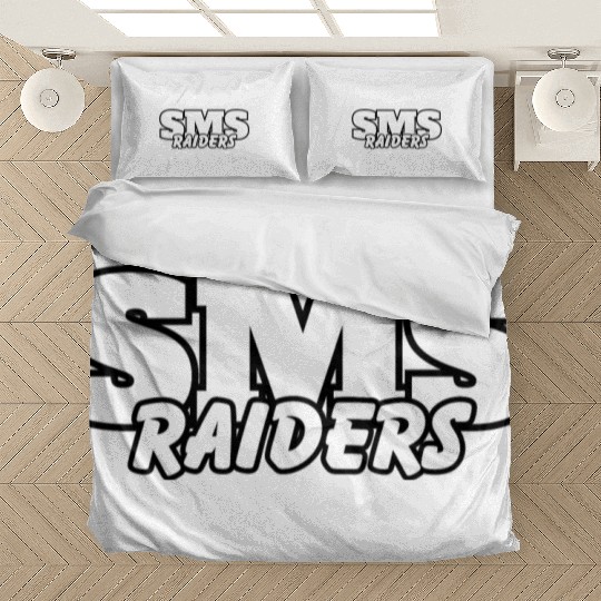 SMS Raider spirit wear and game day wear Bedding Sets