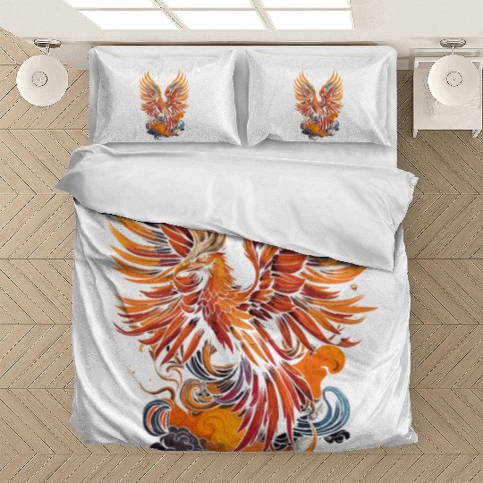 Phoenix bird - Ancient Greek Mythology Bedding Sets