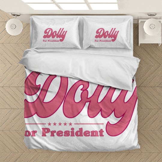 Dolly Parton For President Election Bedding Sets