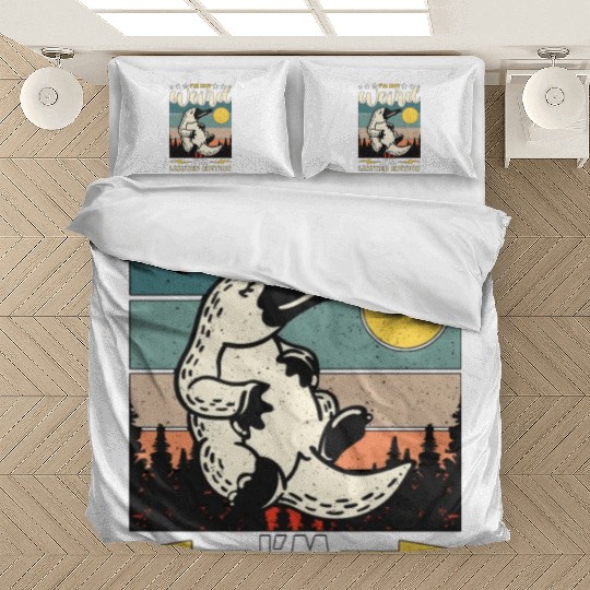 Platypus I'm Not Weird I'm Retro Living Fossil Bedding Sets