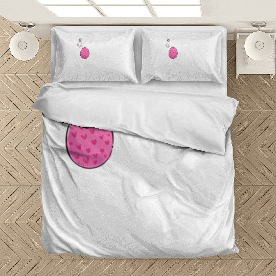 Somebunny Loves Me Easter Bunny Egg Quote Bedding Sets