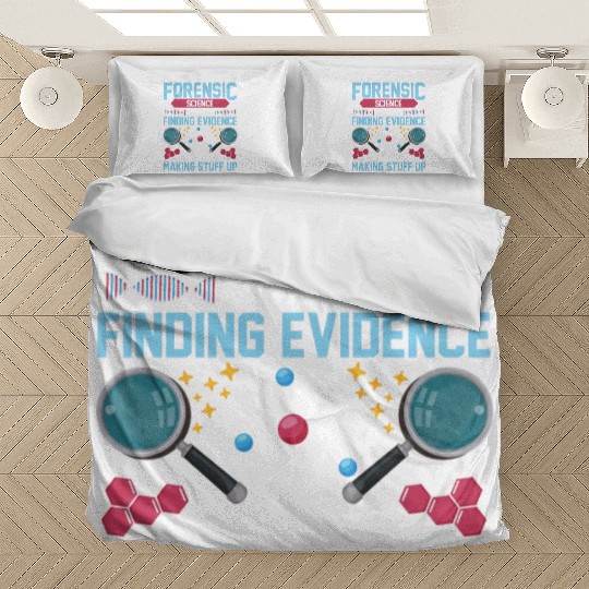 Funny Forensic Scientist Bedding Sets