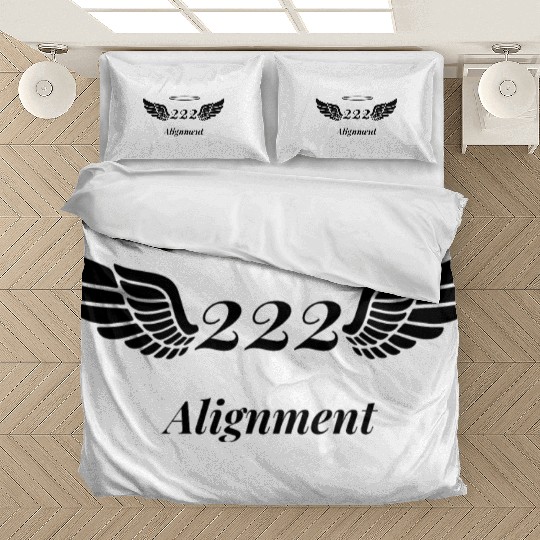 Angel Number 222 Alignment Bedding Sets
