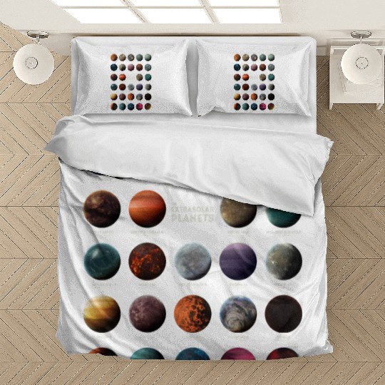 Exoplanets Extrasolar Planets Astronomy Science Bedding Sets