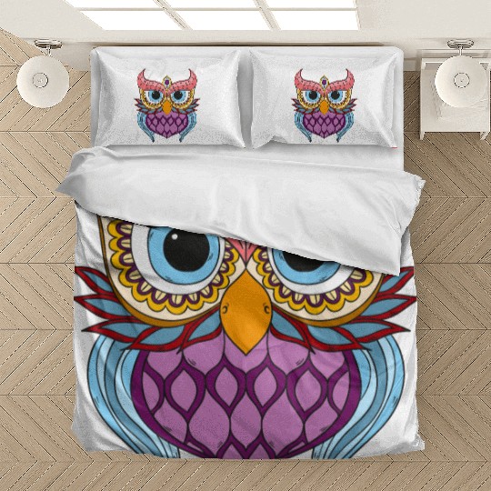 Cute Mandela owl Bedding Sets