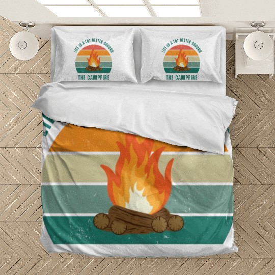 Camping Lover Campfire Bedding Sets