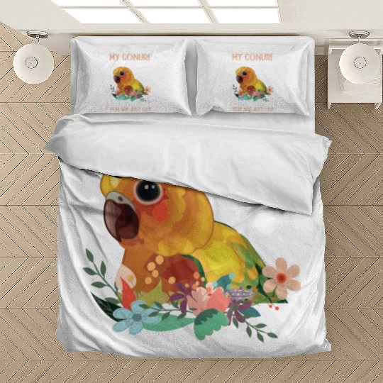 My Conure says it is not loud sun Conure Bedding Sets