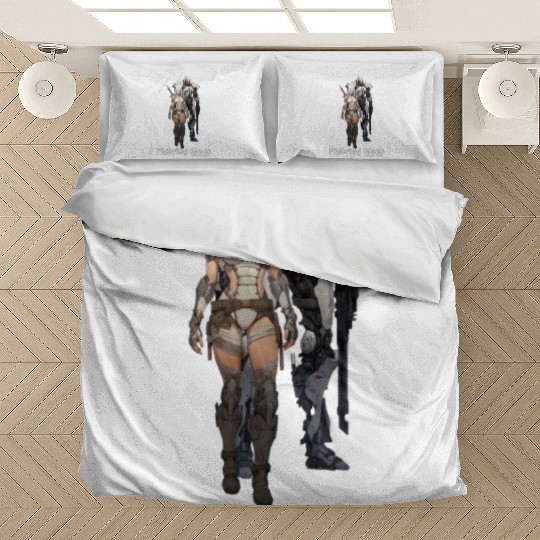 Fighting Mech (Silver Unit) Bedding Sets