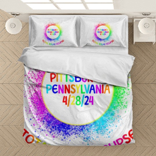 Total Solar Eclipse Pittsburgh Pennsylvaniafamily Bedding Sets