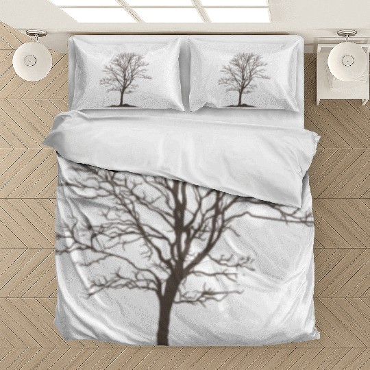 Tree without Leaves Nature Forests Environment Bedding Sets