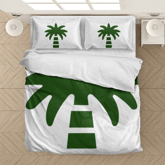 Green Everywhere Elegant Palm Tree Bedding Sets