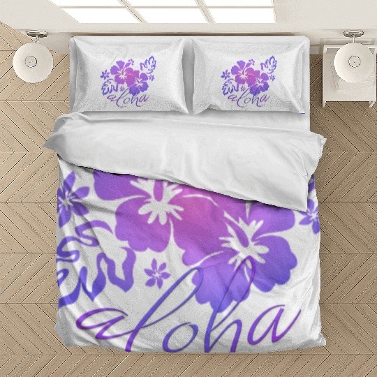 Sunset Hibiscus Aloha Graphic Bedding Sets