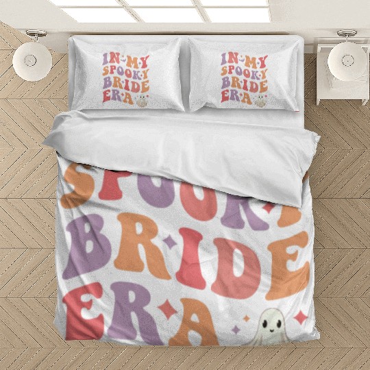In My Spooky Bride Era Halloween Wedding Bride Bedding Sets