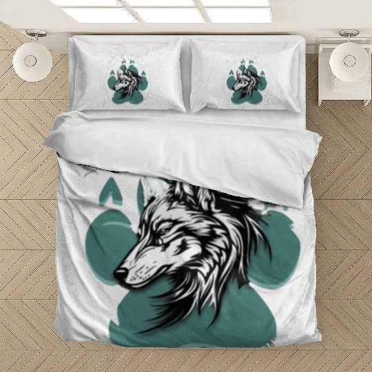 Lone Wolf Inspirational Leader Truther Quote Bedding Sets
