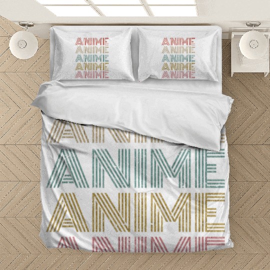 Stylish Retro 70´s Graphic Anime Bedding Sets