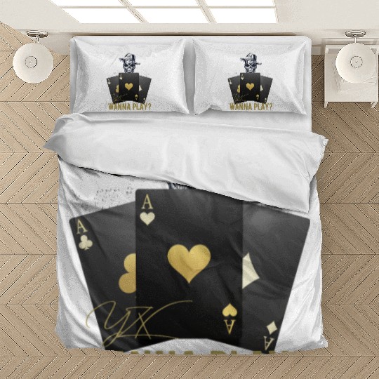 Wanna play skull Bedding Sets