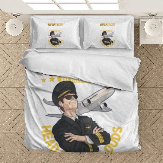 Pilot Aviation Airplane Airline Future Pilots Bedding Sets
