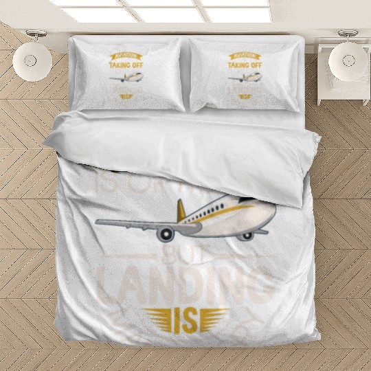 Pilot Aviation Airplane Airline Future Pilots Bedding Sets