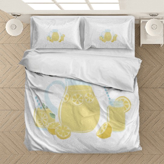 You Can't Sip With Us Lemonade Lemon Juice Bedding Sets