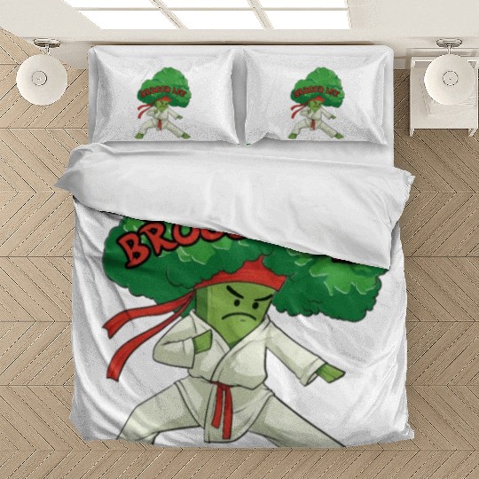 Japan Karate Martial Arts MMA Broccoli Bedding Sets