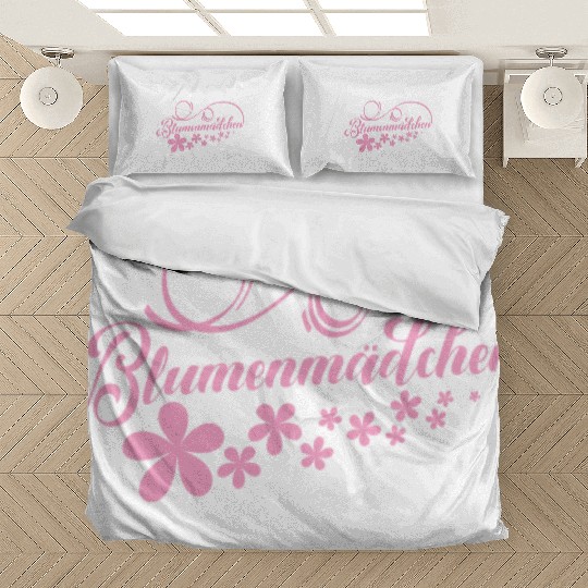 Flower Girl Flower Child on Wedding Bedding Sets