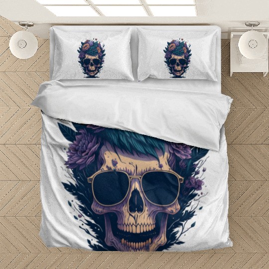 Floral Skull | C15 Bedding Sets