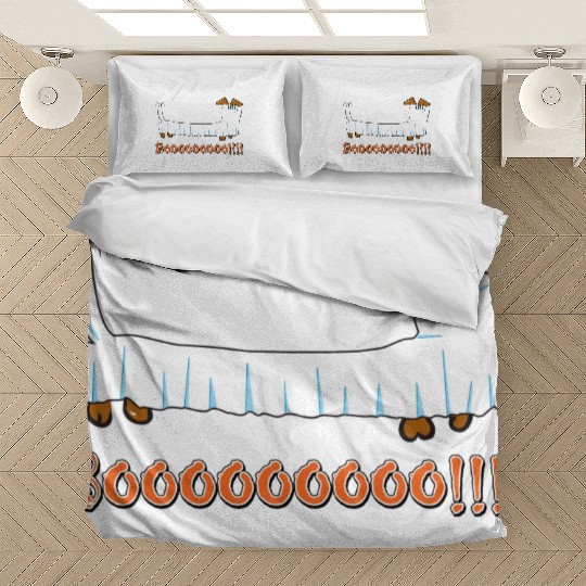 Halloween Dachshund Ghost Design Bedding Sets