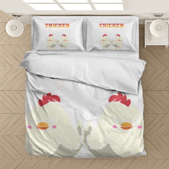 Chicken Squad Poultry Worker Bedding Sets