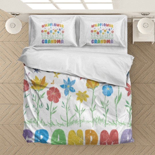 Grandma Wildflower Floral Nature Love Bedding Sets