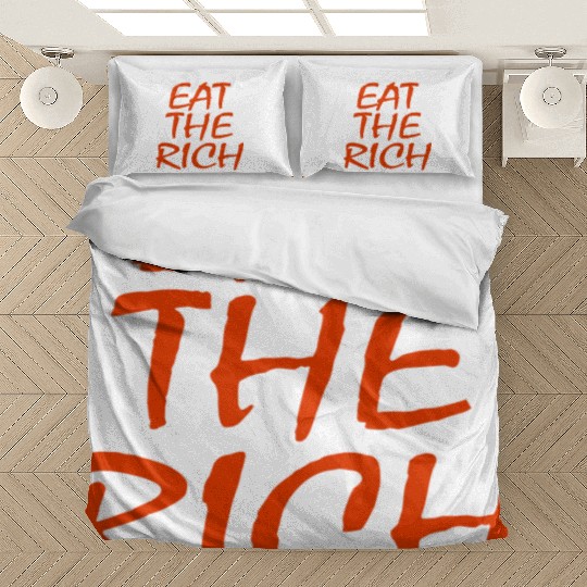 UAW Eat The Rich Bedding Sets