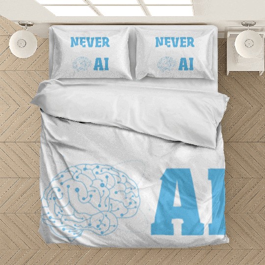Robot AI Computer Scientist AI Machine Learning Bedding Sets