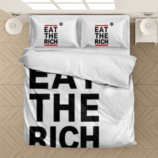 UAW Eat The Rich Bedding Sets