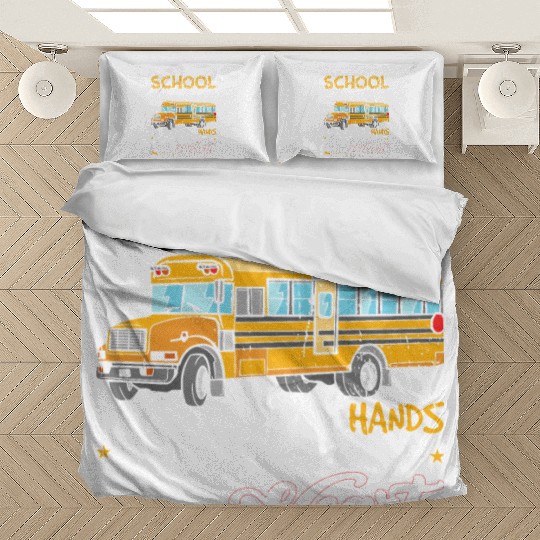 Student Delivery Specialist School Bus Driver Bedding Sets