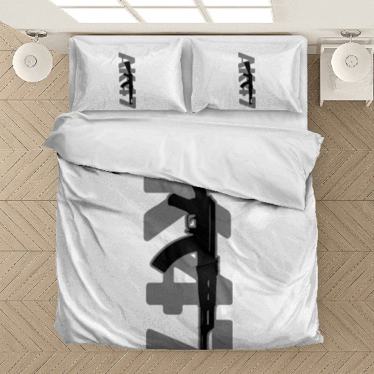 AK-47 Russian Assault Rifle Urban Wear Design Bedding Sets