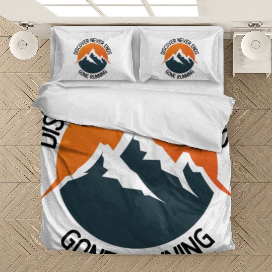 Discover never ends - Gone Running Bedding Sets