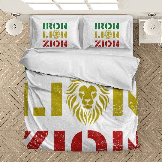 iron lion zion Bedding Sets