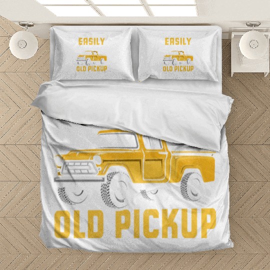 Easily Distracted By Trucks - Funny Trucks Lover , Bedding Sets