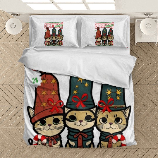 Santa Claws is Coming! ( Christmas ) Bedding Sets