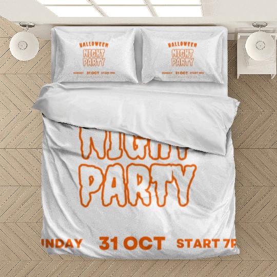 halloween night party Bedding Sets