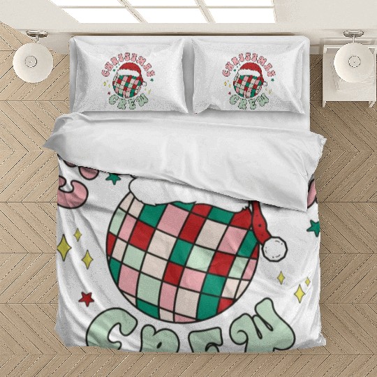 Christmas crew funny unique design Bedding Sets