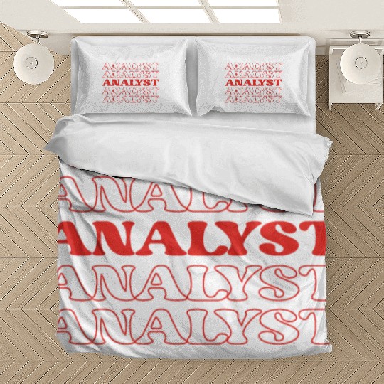 Analyst Accountant Data Scientist Spreadsheet Bedding Sets