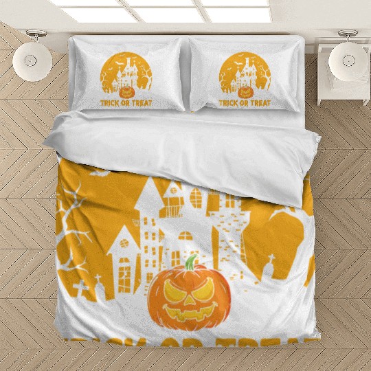 Happy Halloween Trick Or Treat Bedding Sets